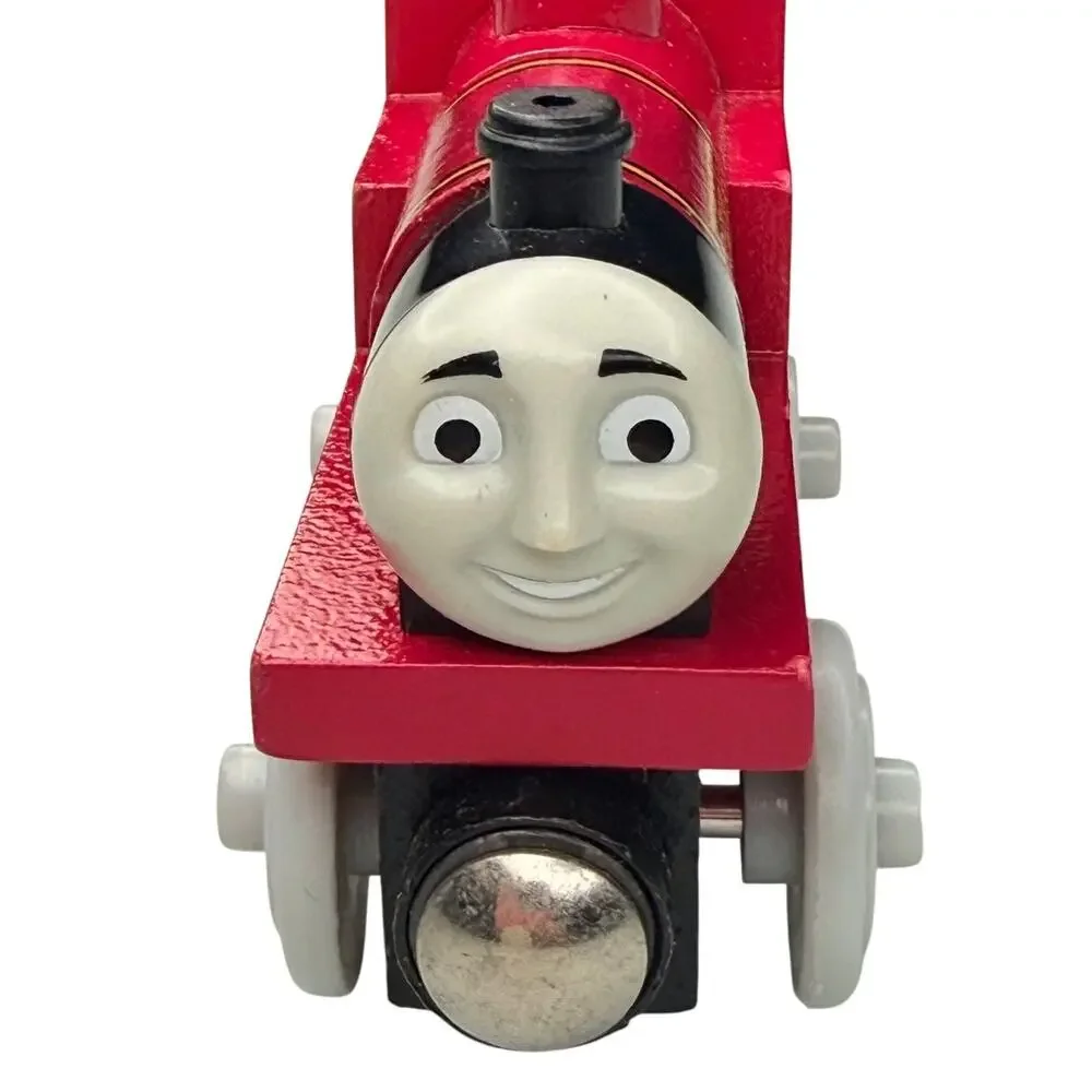 Thomas & Friends Wooden Railway Rheneas #2 2003 Train Engine Learning Curve